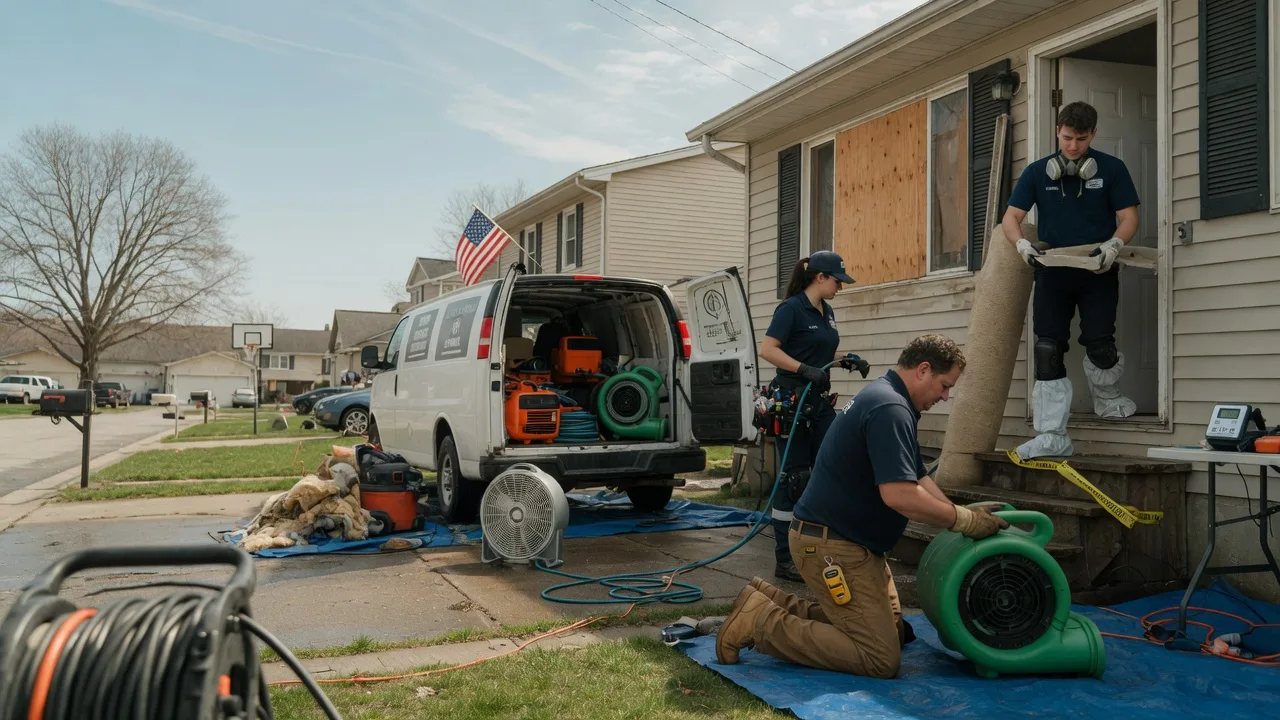 Water Damage Restoration in Georgetown, CA near me